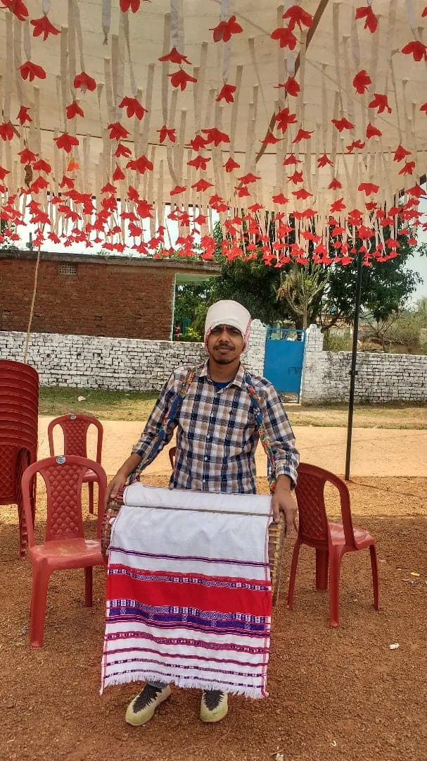 Tribal Handcrafted Cotton Towel